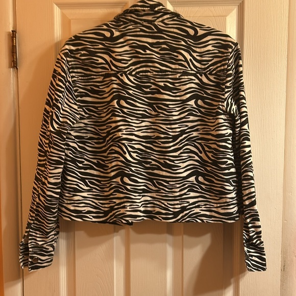 Animal print Jean jacket - Picture 3 of 5